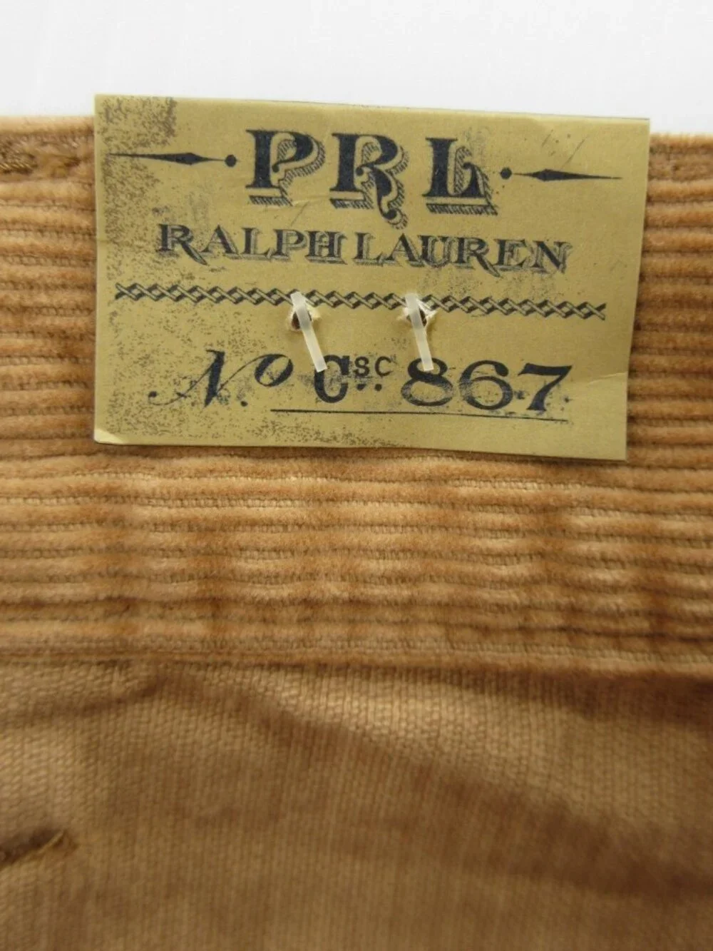 Polo Ralph Lauren Pants 44X32 Big Corduroy Classic 867 Chino Heritage